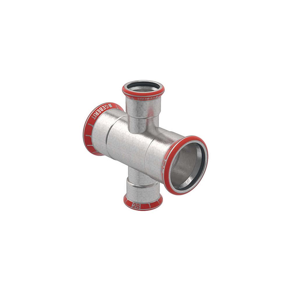 GE mapress C-Stahl Kreuzstück reduziert