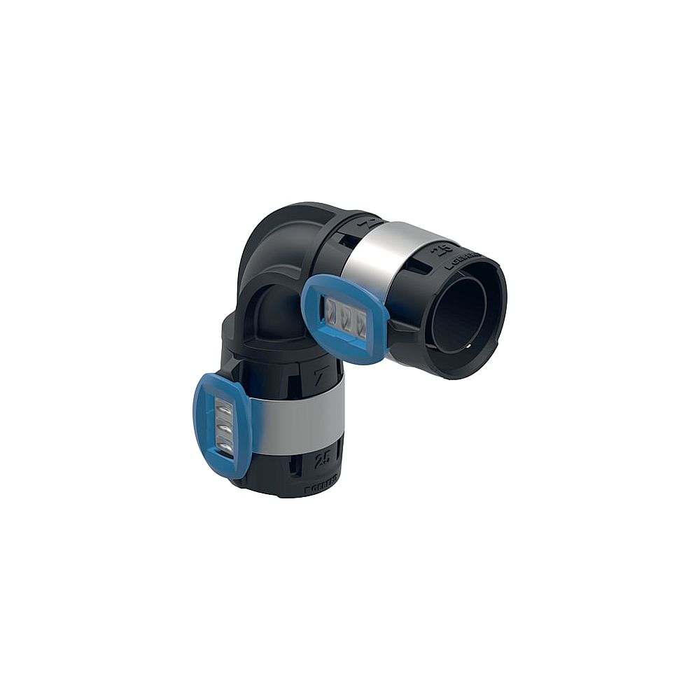 GE FlowFit Bogen 90Gr, PPSU, d16
