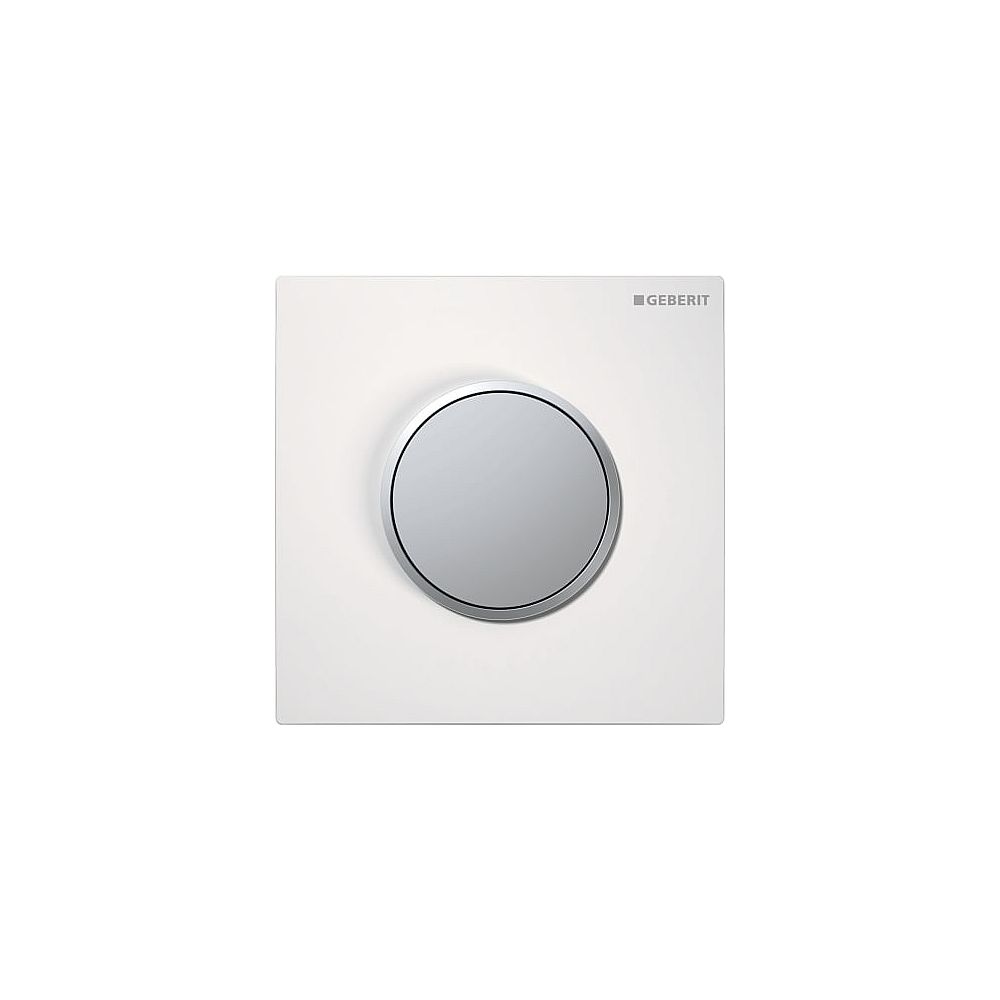 Geberit HyTouch Urinal-Handauslösung 116.015.KL.1 weiß/sdgl.chrom/sdgl.chrom