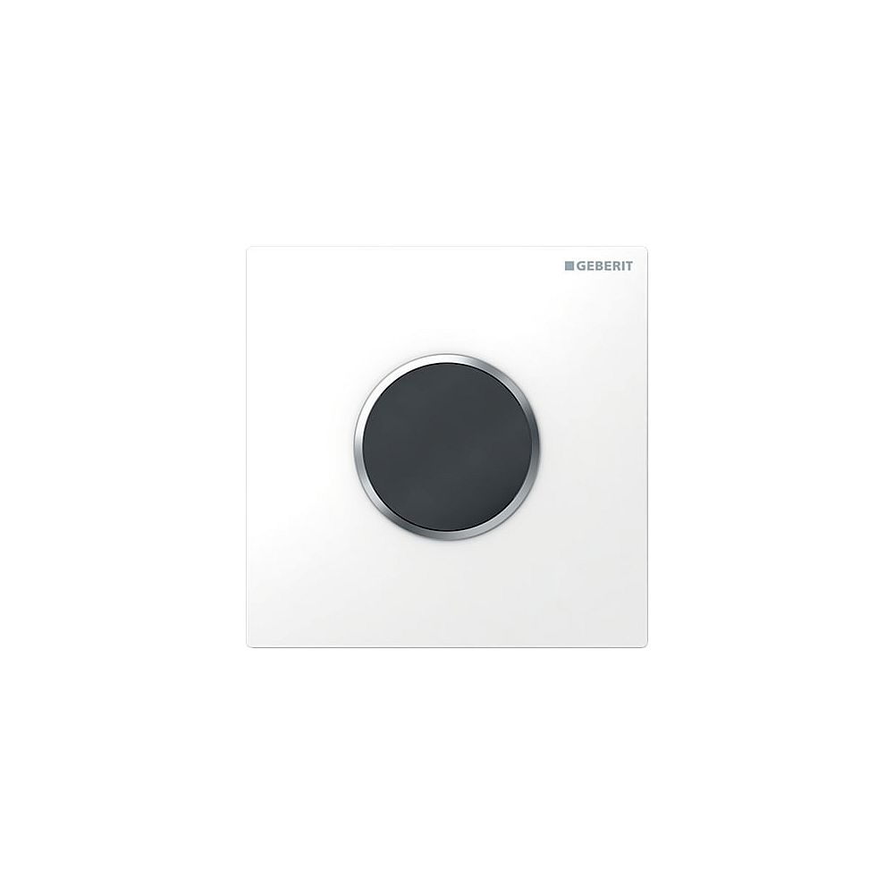 Geberit HyTronic Urinalst. 116.035.KL.1 IR/Batt. weiß/seidenglanz chrom Sigma 10