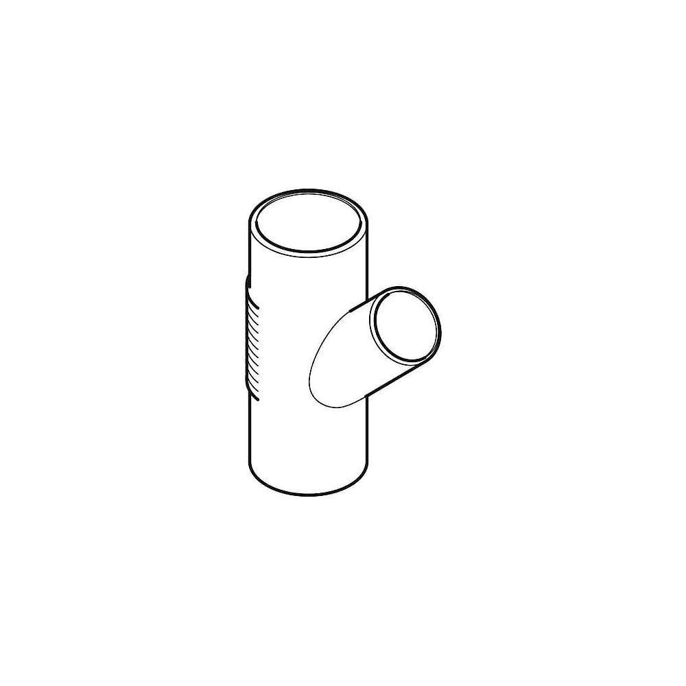 Geberit db20 Abzweig 56 x 56 mm 45 Grad