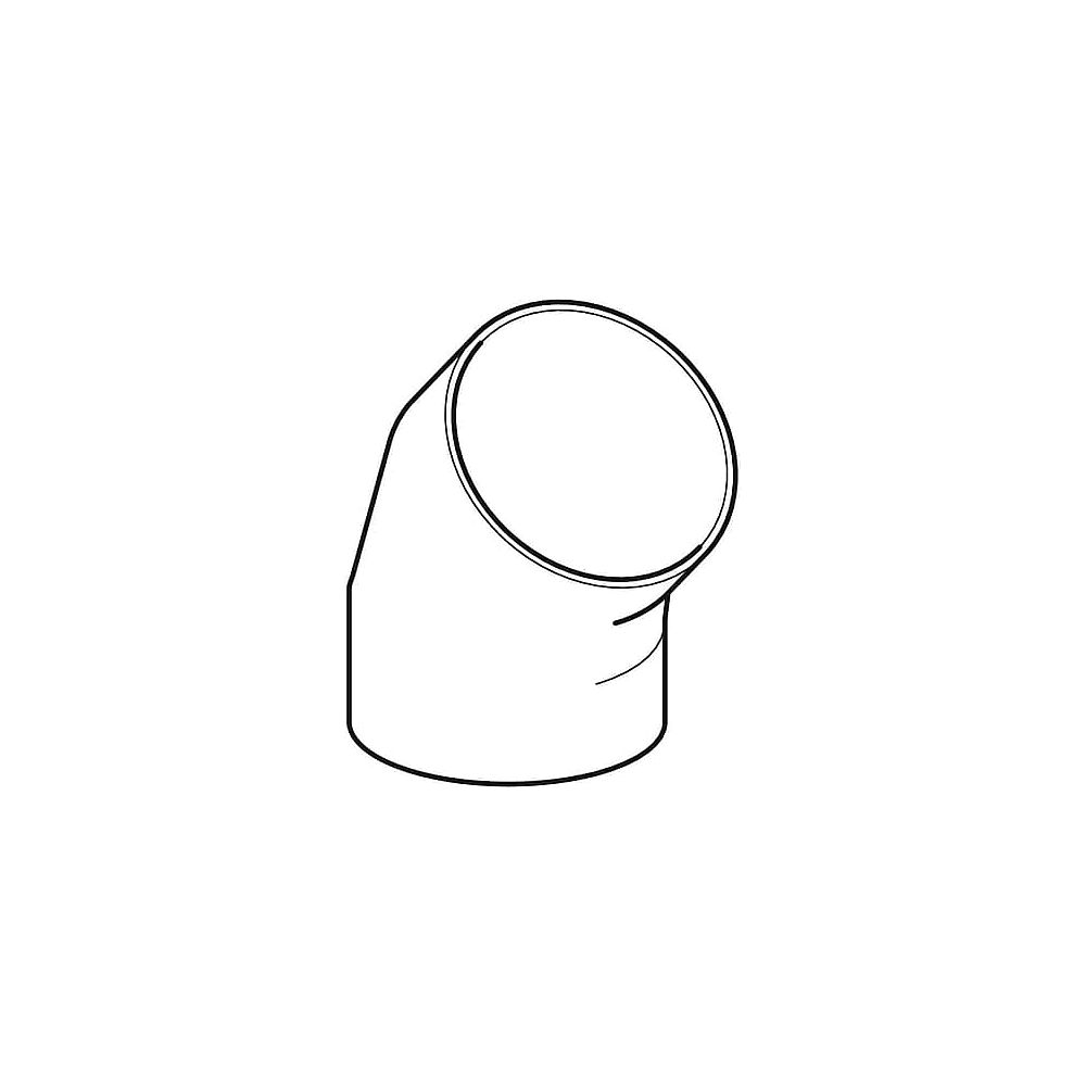 Geberit Bogen m. grossem Radius geschw.