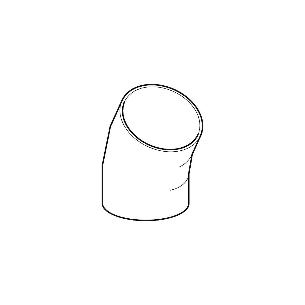 Geberit Bogen m. grossem Radius geschw.