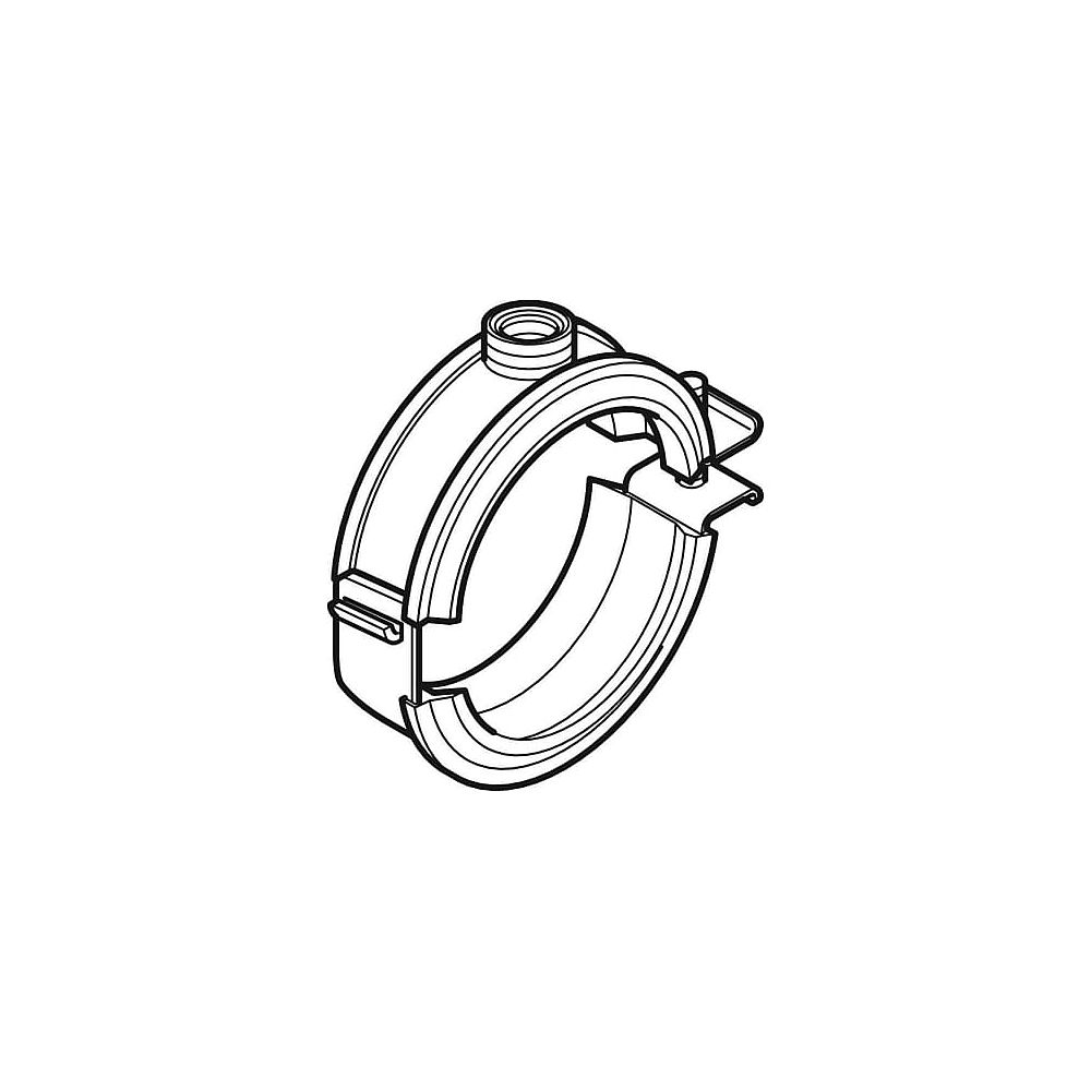 Geberit db20 Rohrschelle 110 mm x 1/2