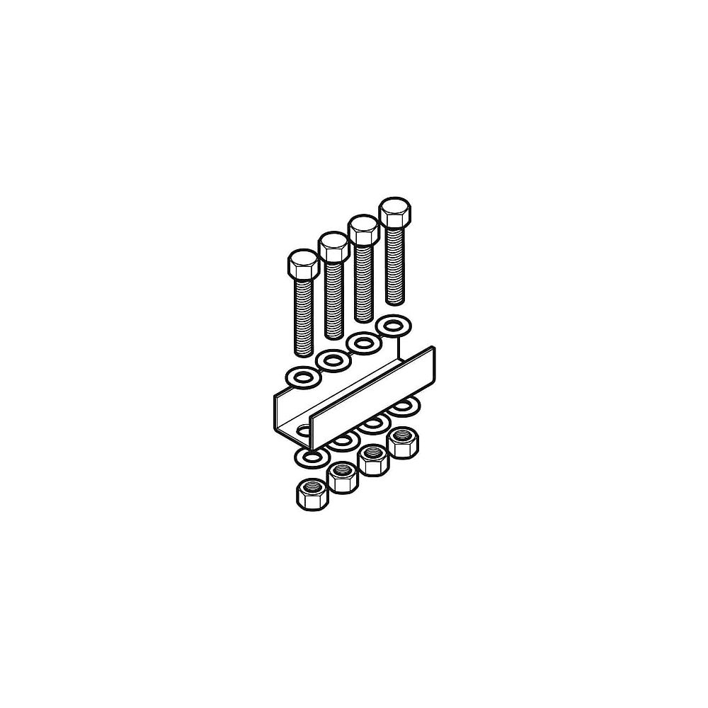 Geberit Pluvia Tragschienenverbinder