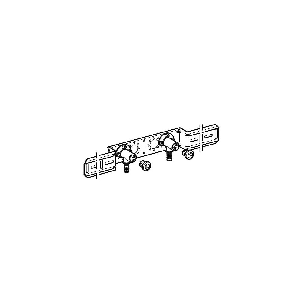 Geberit Mepla Montageplatte 602.780.00.5