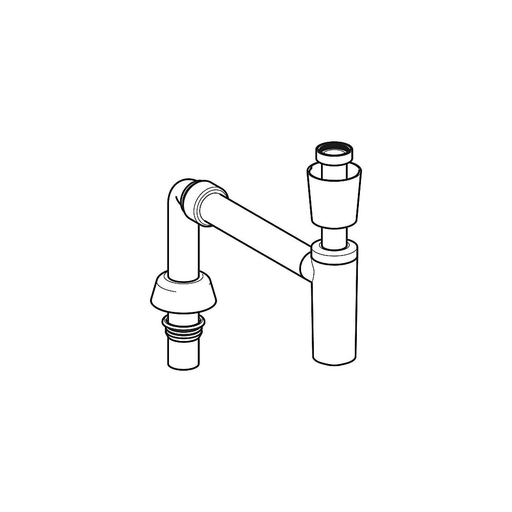 GE Tauchrohrsiphon für Waschbecken D40