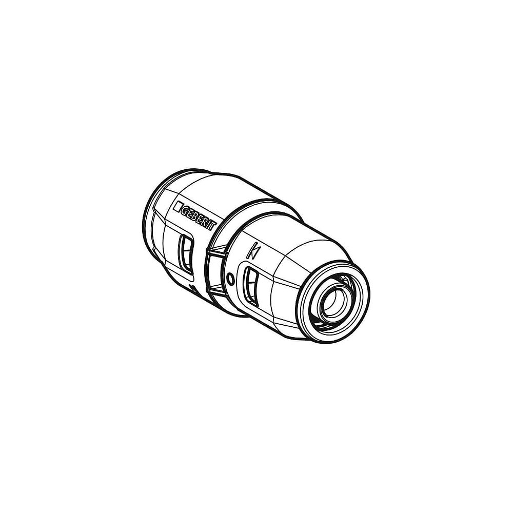 Geberit PushFit Red.-Stück (PVDF)