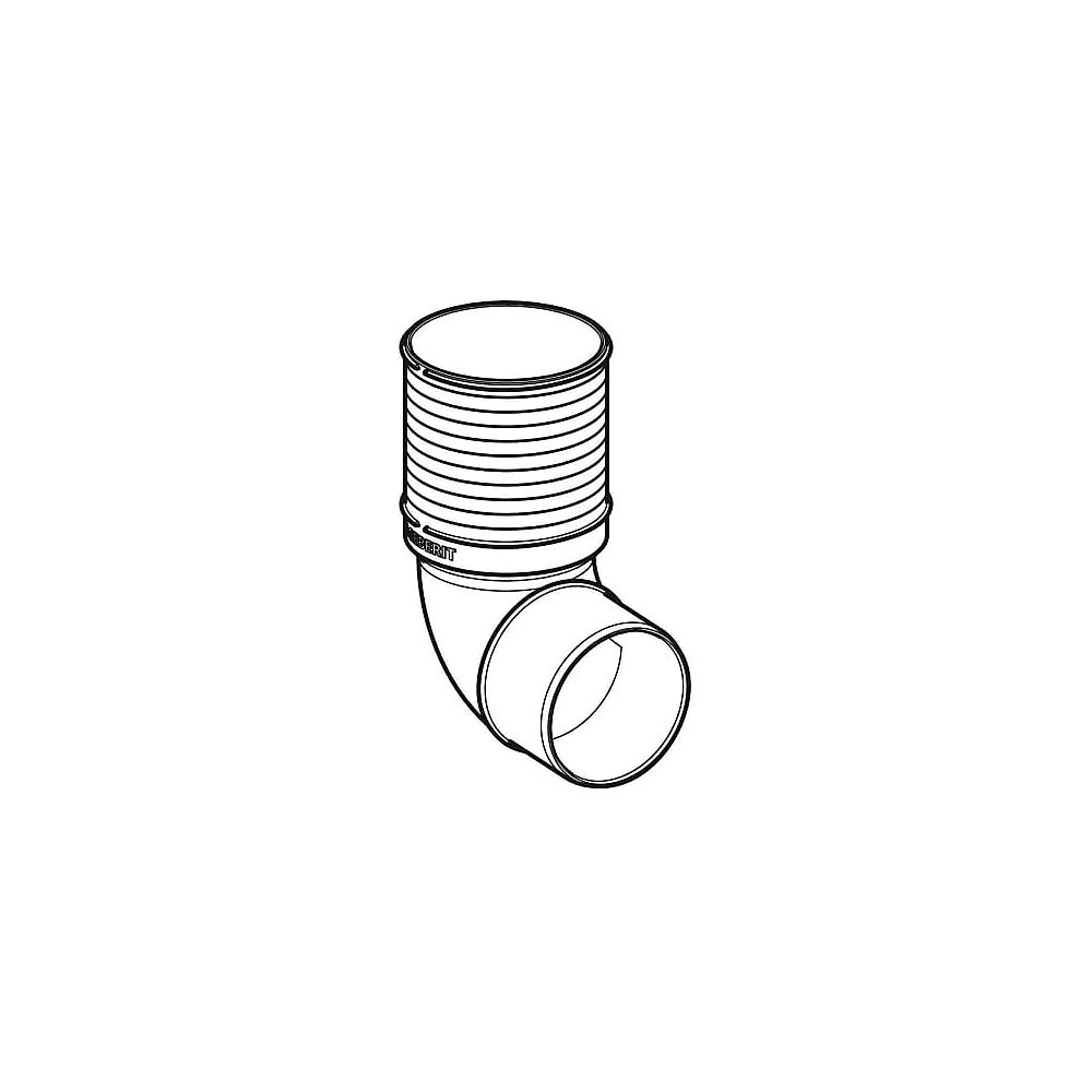 Geberit Silent-PP Boden WC-Bogen