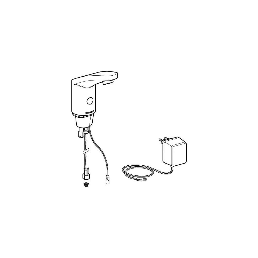 Geberit HyTronic185 Waschtischarmatur