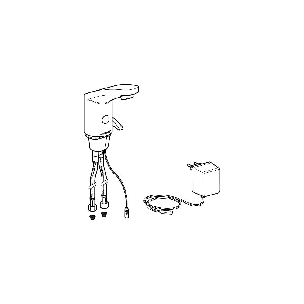 Geberit HyTronic185 Waschtischarmatur