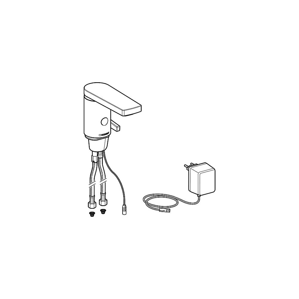 Geberit HyTronic186 WT-Armatur IR/Netz