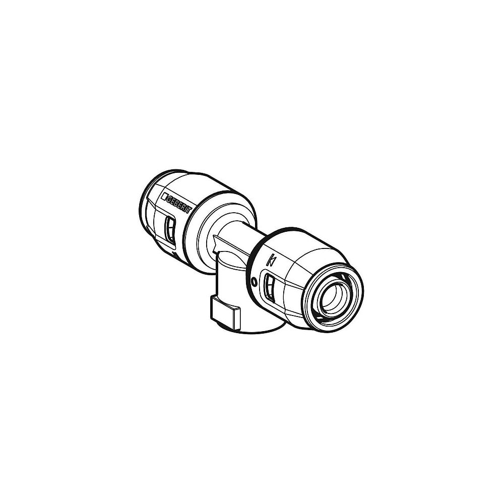 Geberit PushFit T-Stück Nr. 650.361.00.1