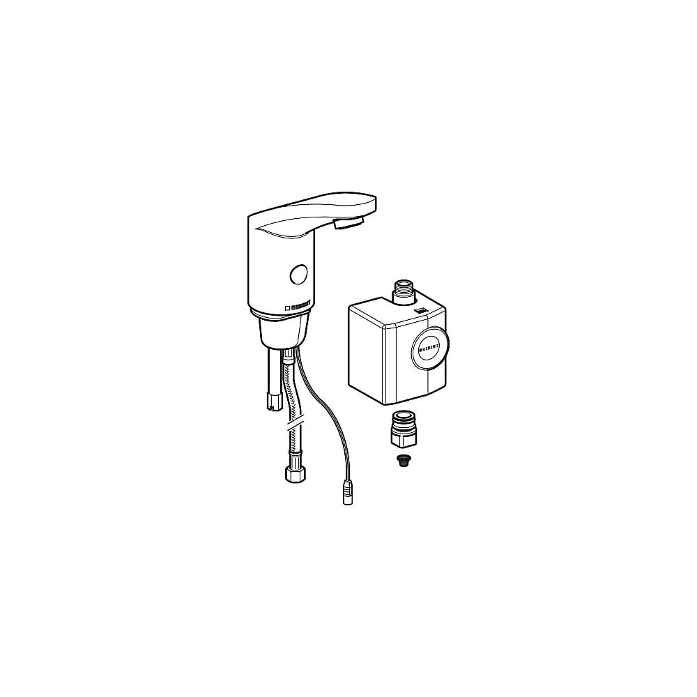 Geberit HyTronic185 WT-Armatur o.Mischer