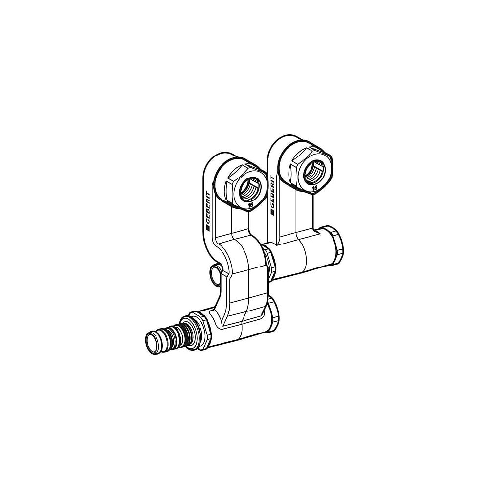 GE Mepla Set Anschluss-Endstück für Vor-