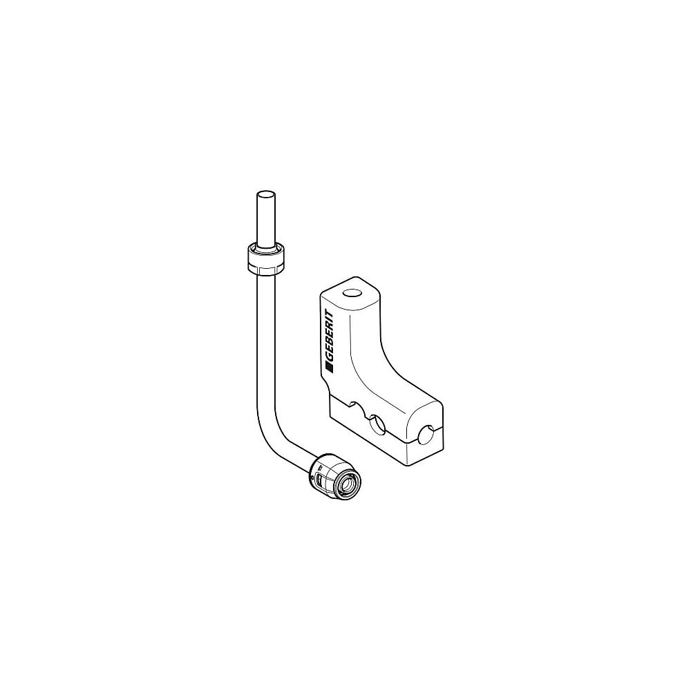 GE PushFit Metallrohranschlussbogen 90Gr