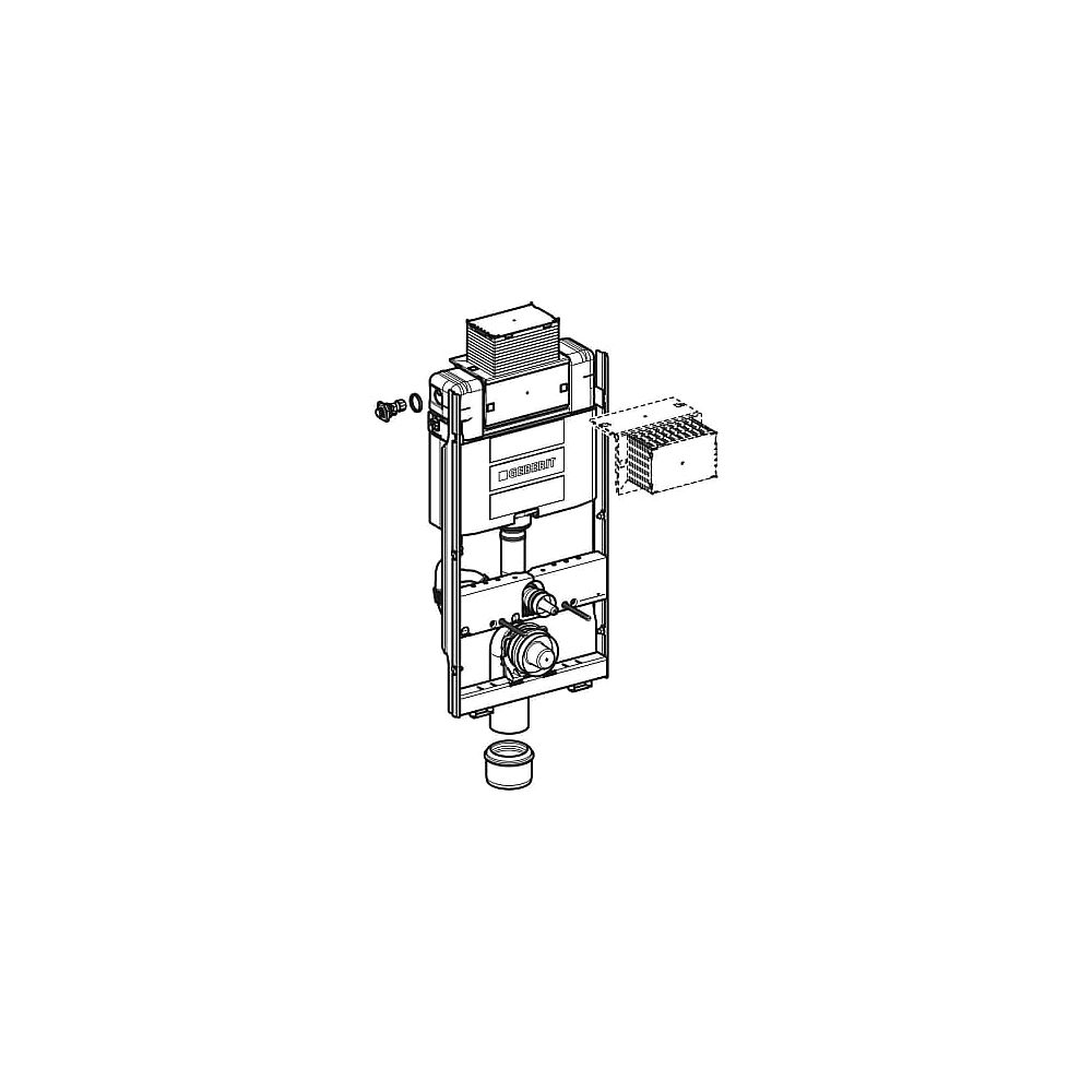 GE GIS Element 461.151.00.1 für Wand-WC