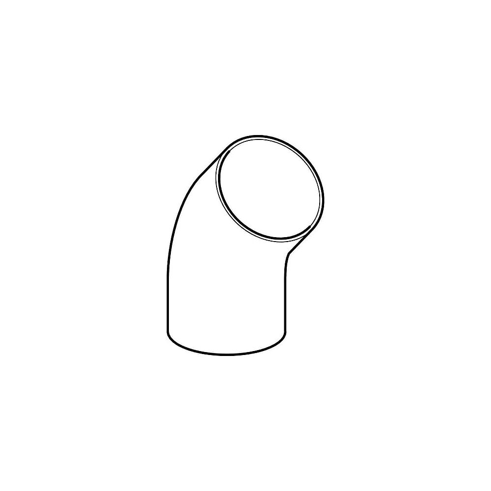 Geberit Bogen m. grossem Radius geschw.