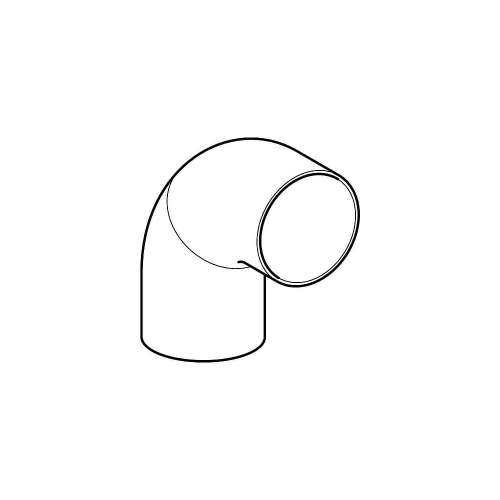 Geberit Bogen m. grossem Radius geschw.