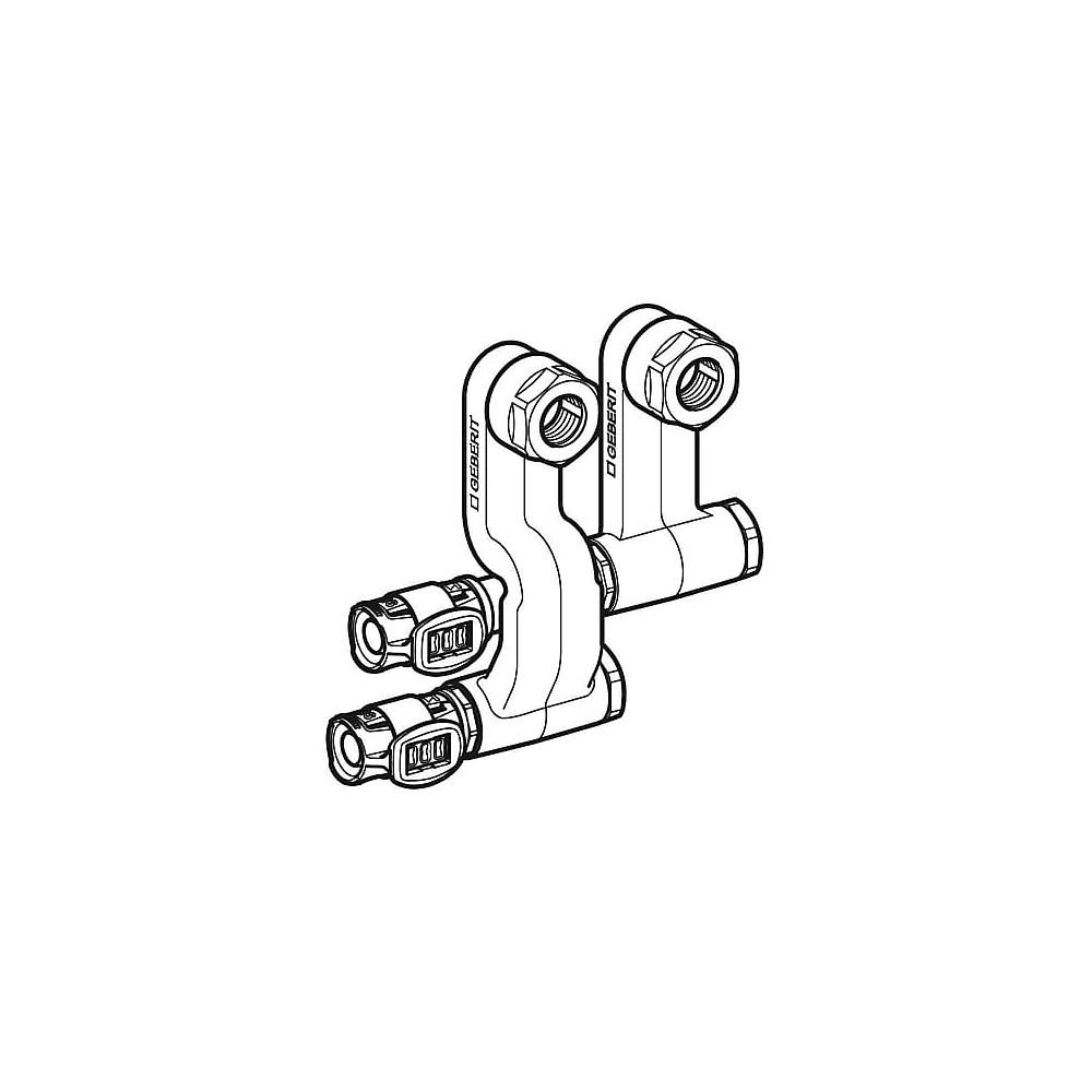 GE FlowFit Set Anschluss-Endstück für