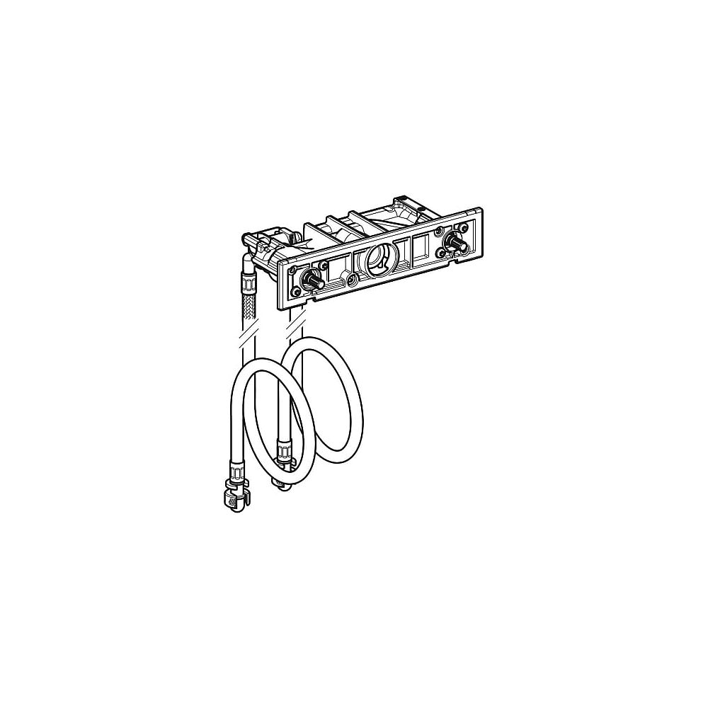 GE Ventilblock zu One WT-Armatur