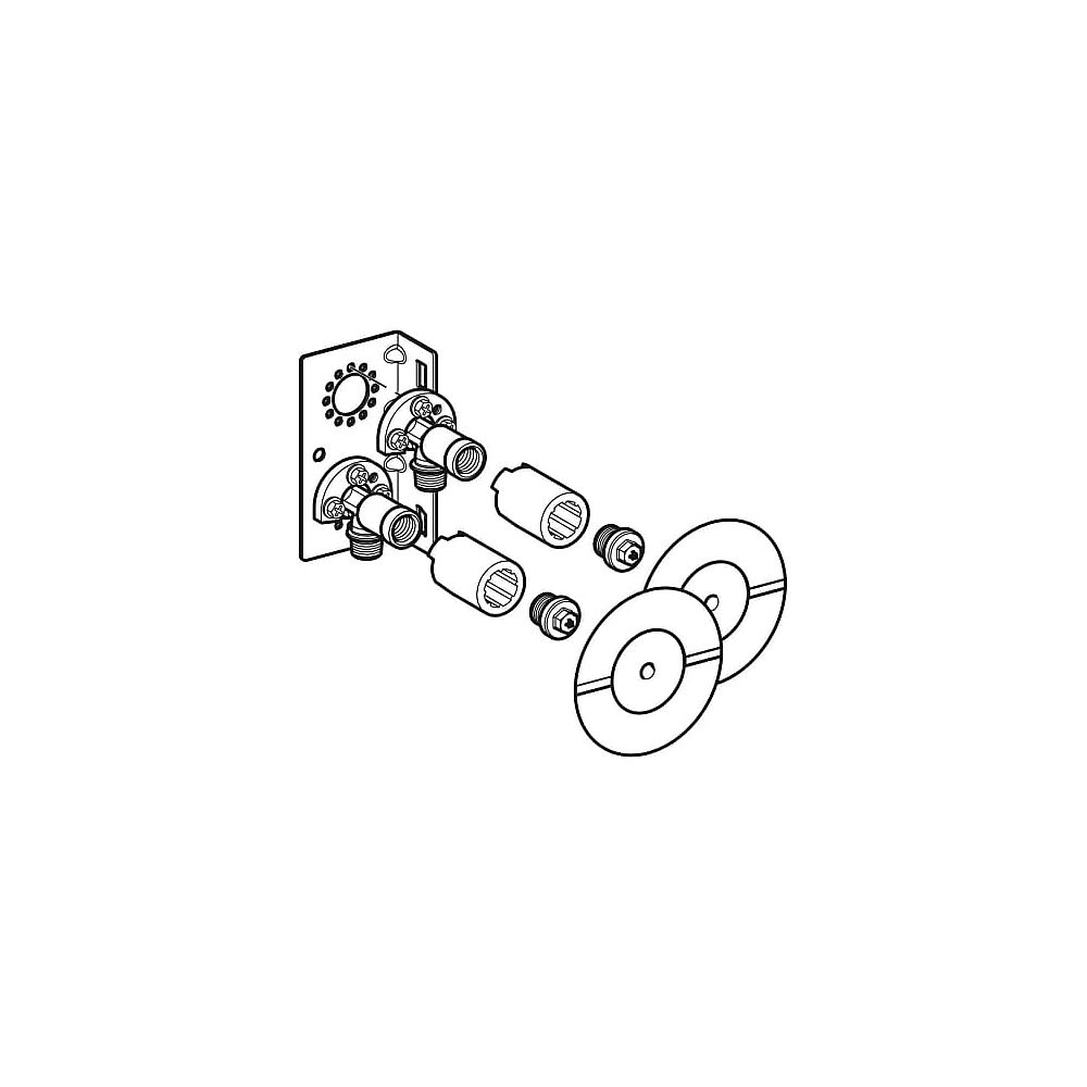 GE GIS Armaturenplatte Nr. 461.746.00.1