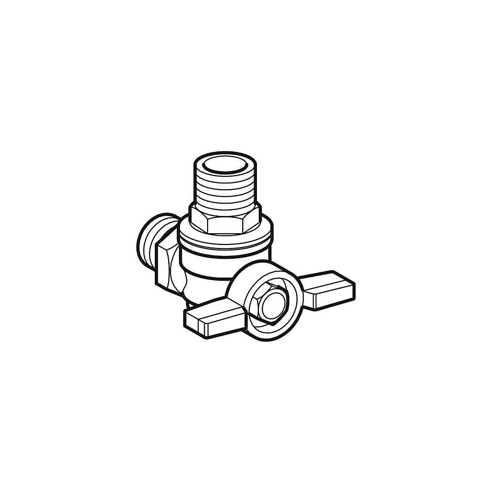 GE Eckventil für Urinal 1 Liter