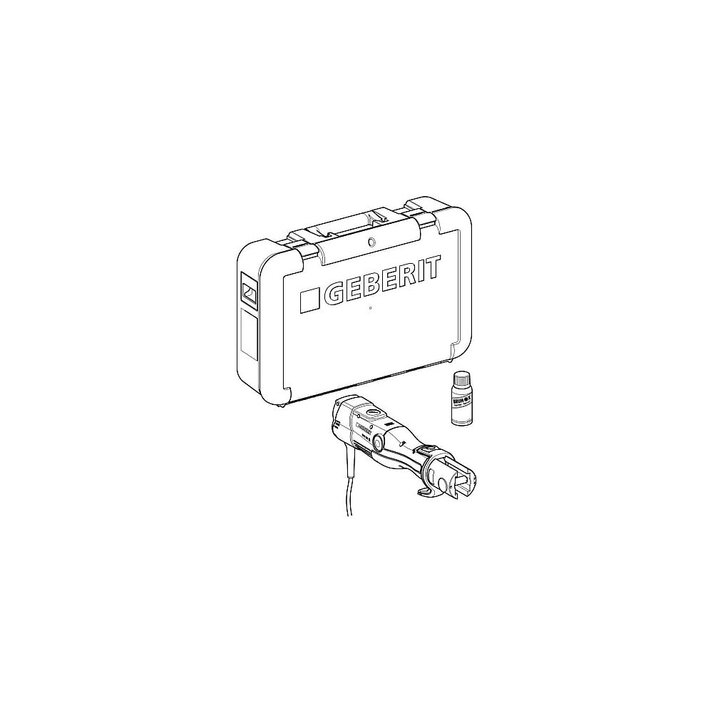 Geberit Pressgerät ECO 203 im Koffer