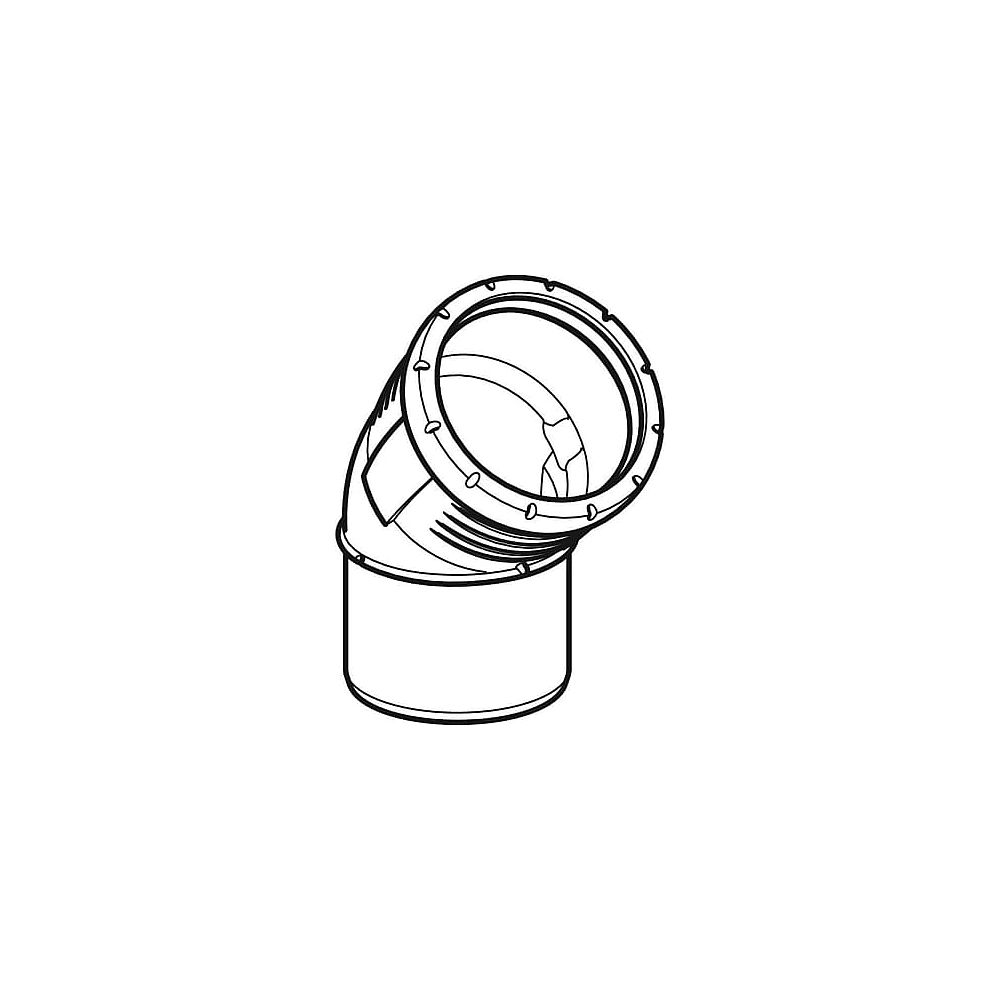 Geberit Silent-Pro Bogen 45 Grad