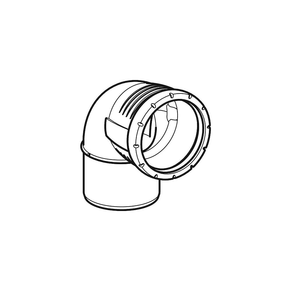 Geberit Silent-Pro Bogen 87,5 Grad