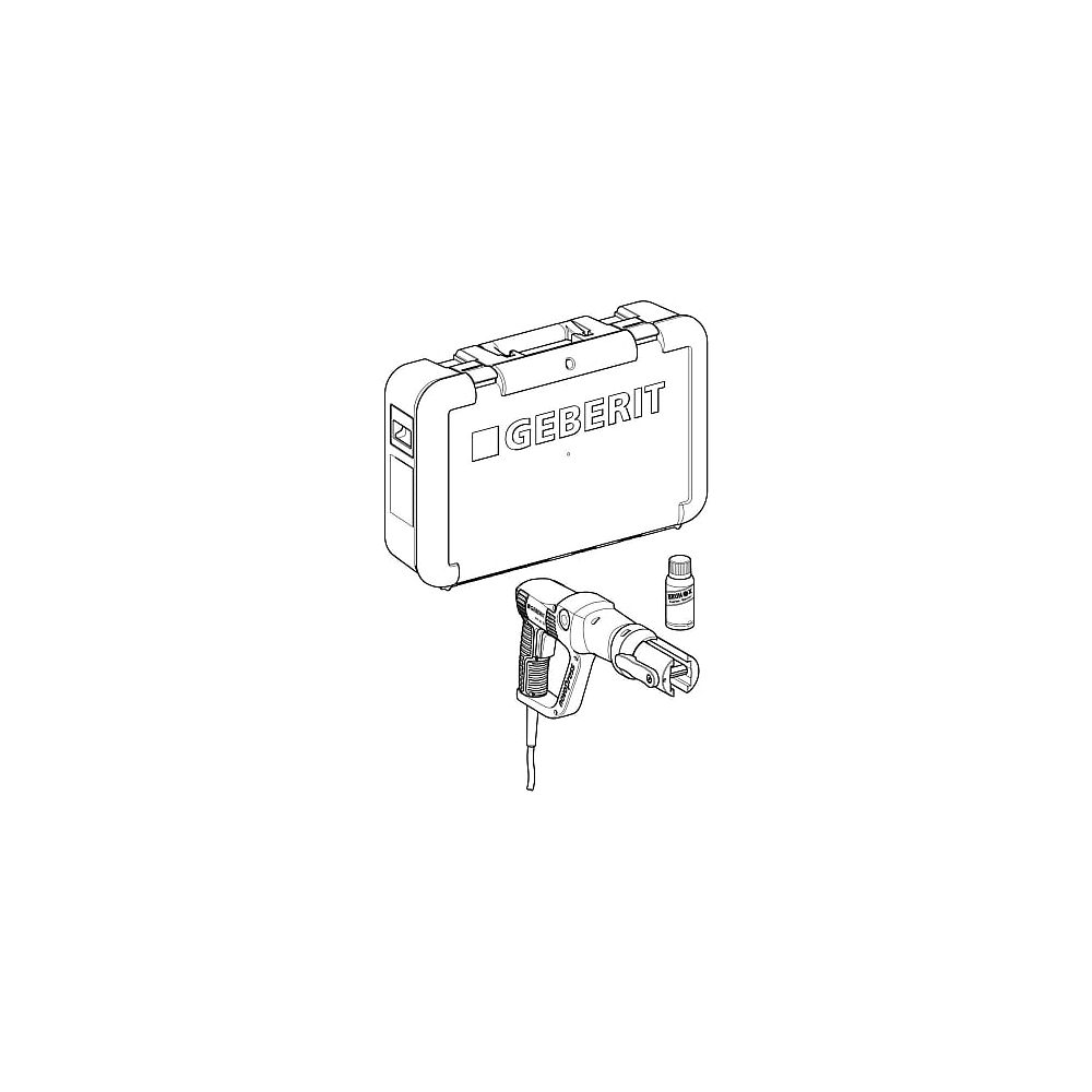Geberit Pressgerät EFP 203 im Koffer