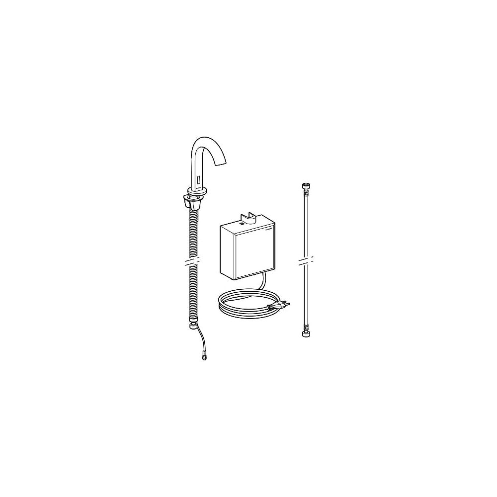 GE Waschtischarmatur Piave Standmontage