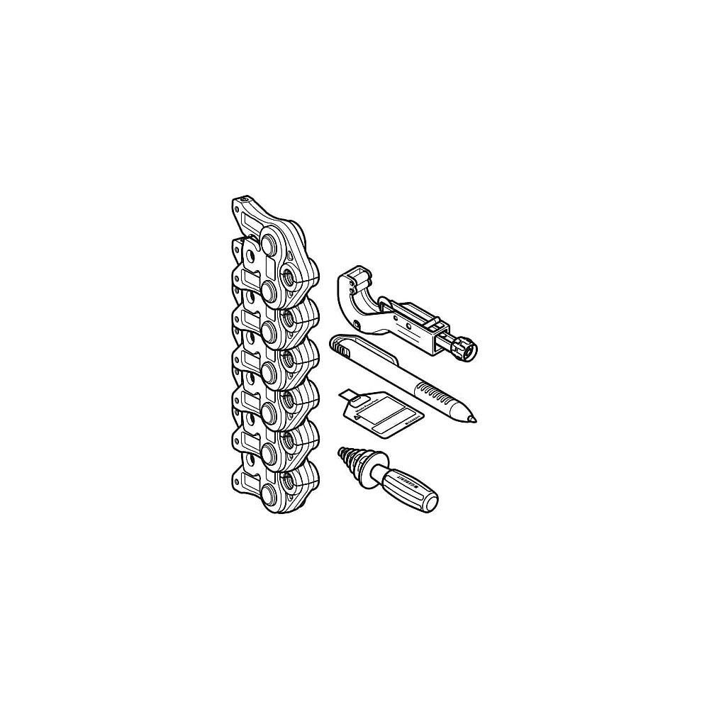 Geberit Mepla Pressbackenset 16-50 mm