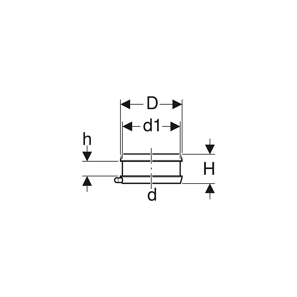 Geberit Elektroschweissband f. Fixpunkt