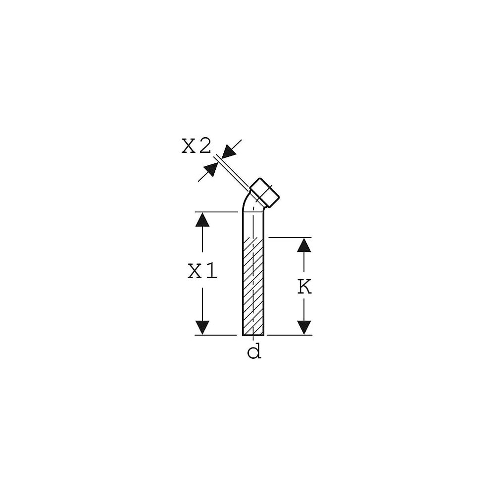 Geberit Universal Abgangsbogen 40 mm