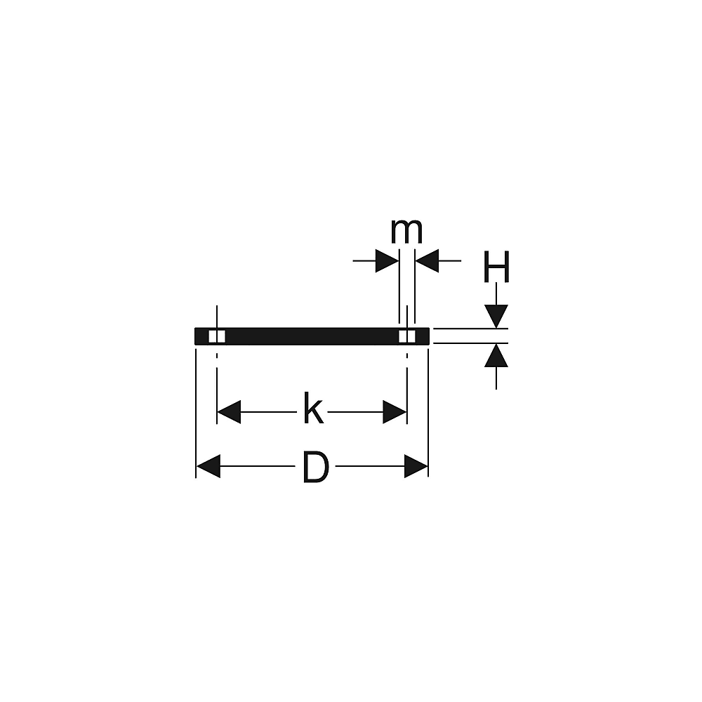Geberit Blindflansch leer 110 mm