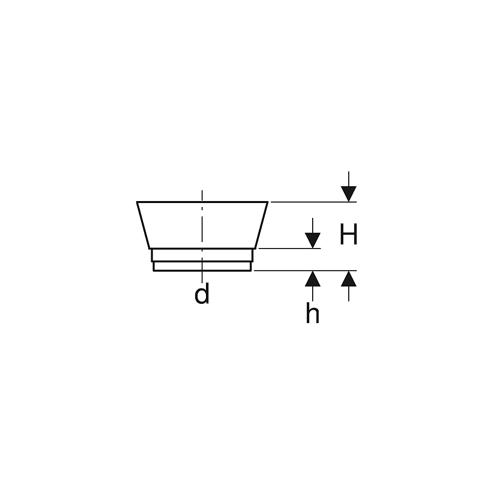Geberit Schutzstopfen 90 mm