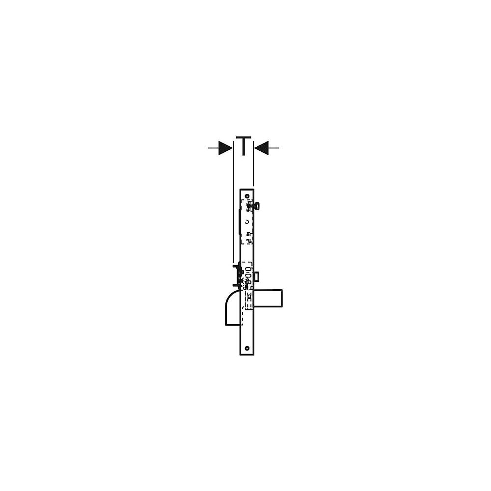 Geberit Waschtisch Traverse Duofix