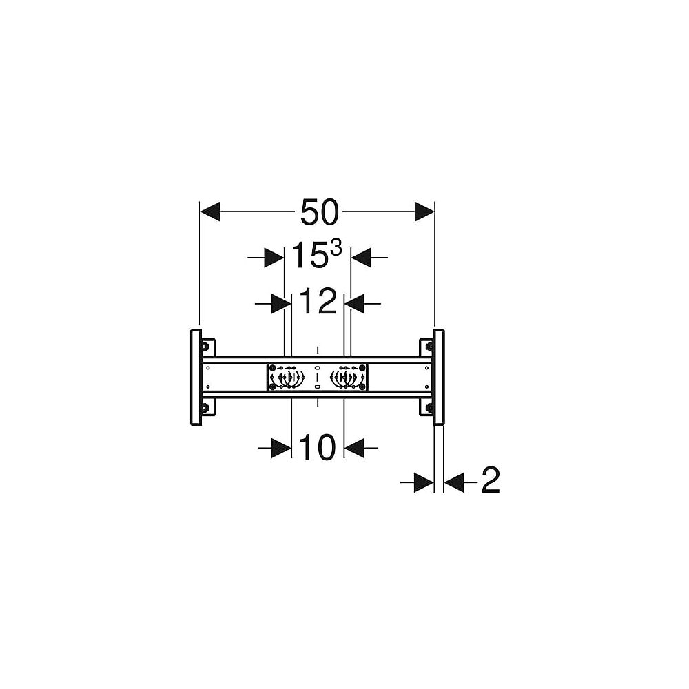 Geberit Duofix System- Traverse
