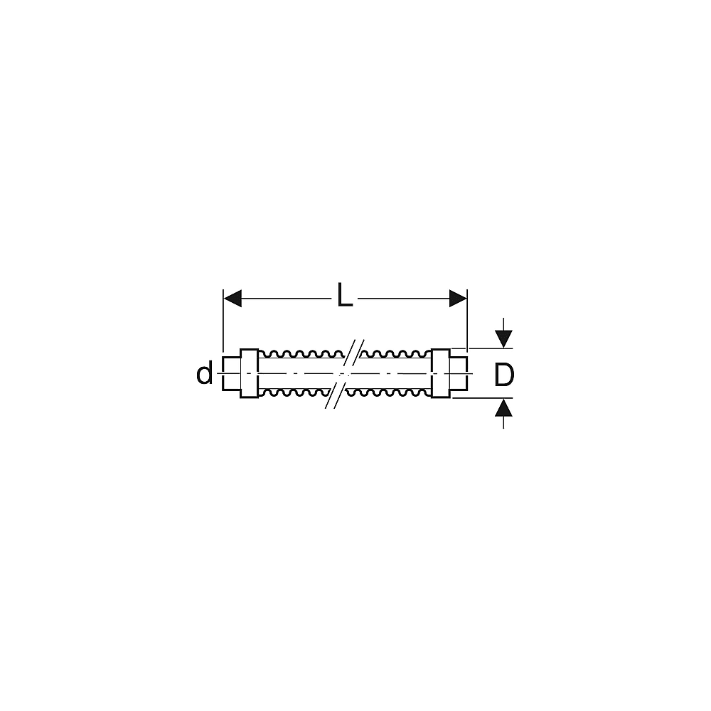 Geberit Pluvia Connect Anschlußrohr