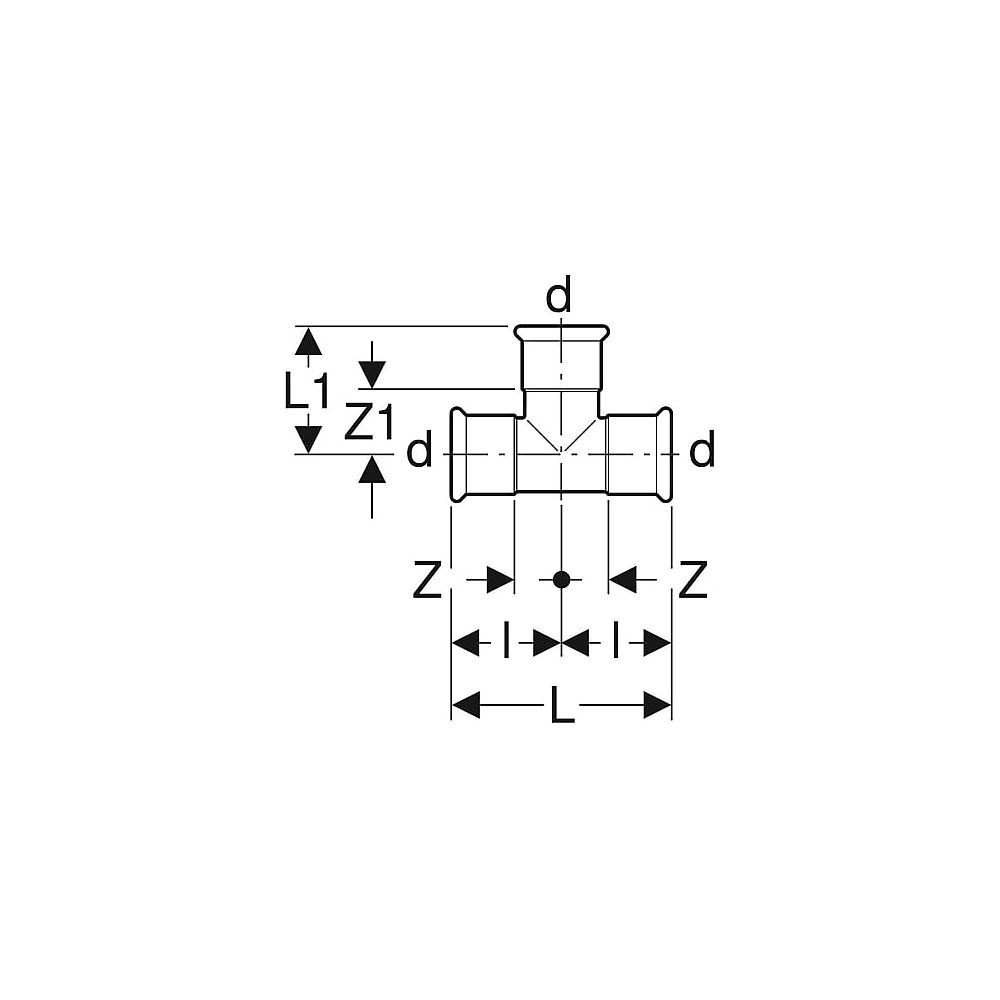 GE mapress Edelstahl Gas Super Size T-St