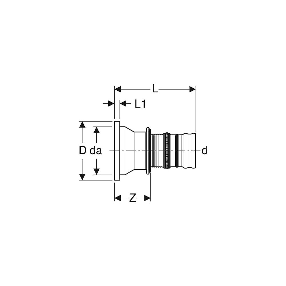 Geberit Mepla Vorpressbund