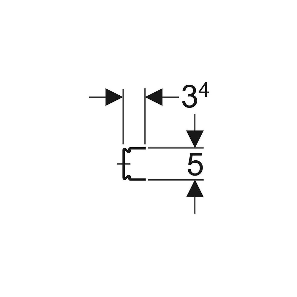 Geberit Duofix Systemschienen Set (2x3m)