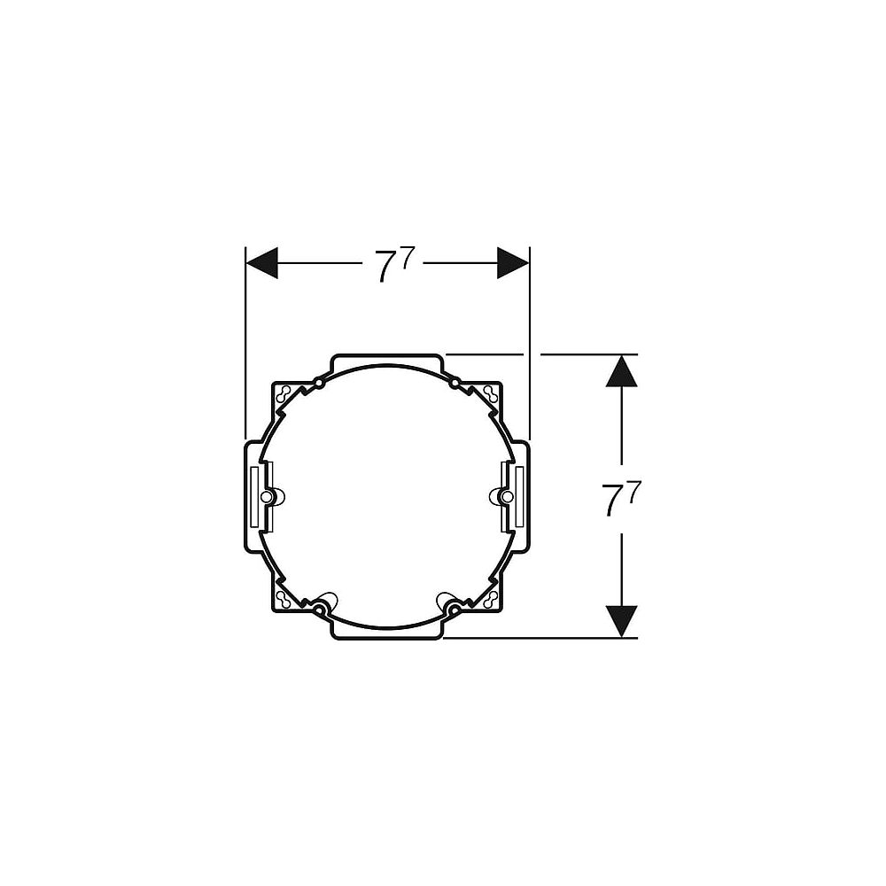 Geberit Rohbau-Set