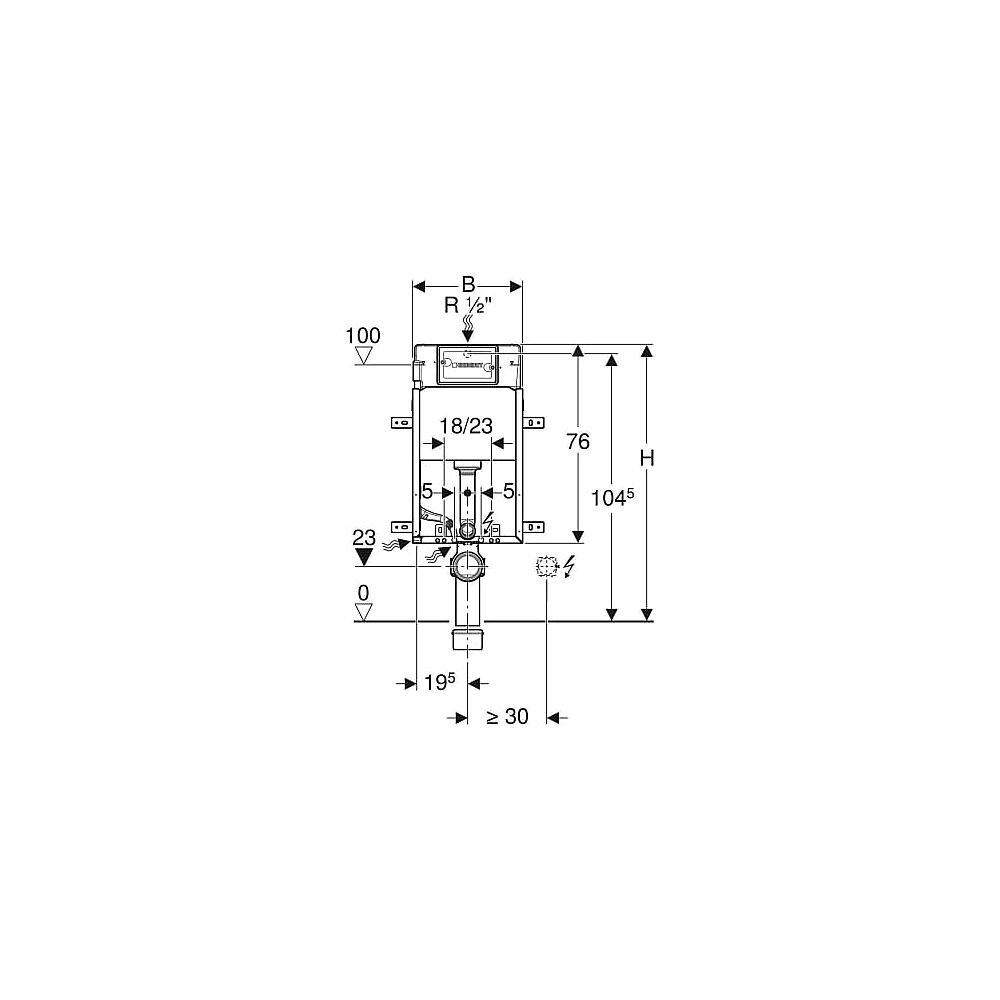 Geberit KombifixBasic Nr. 110.100.00.1