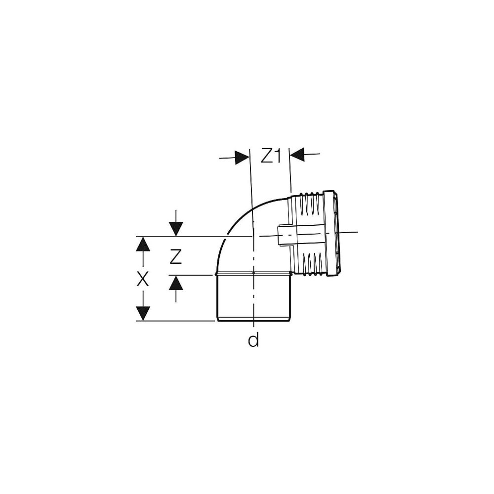Geberit Silent-PP Bogen Nr. 390.024.14.1