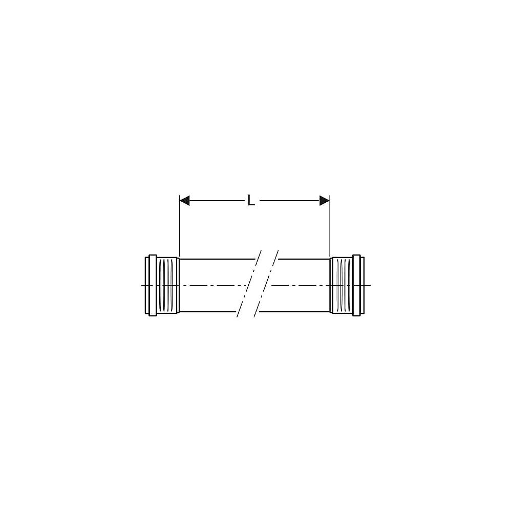 Geberit Silent-PP Rohr Nr. 390.011.14.1
