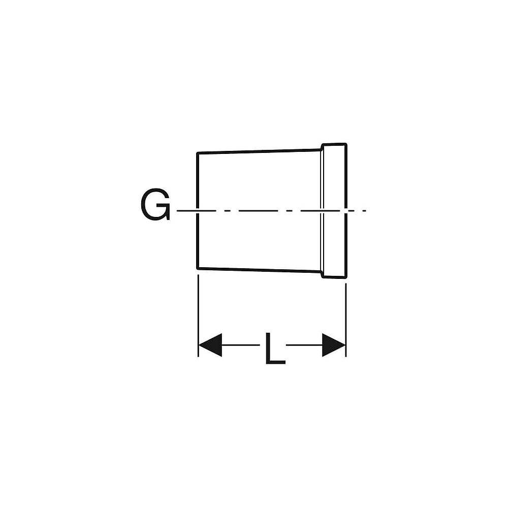 Geberit PushFit Bauschutz 650.928.00.1