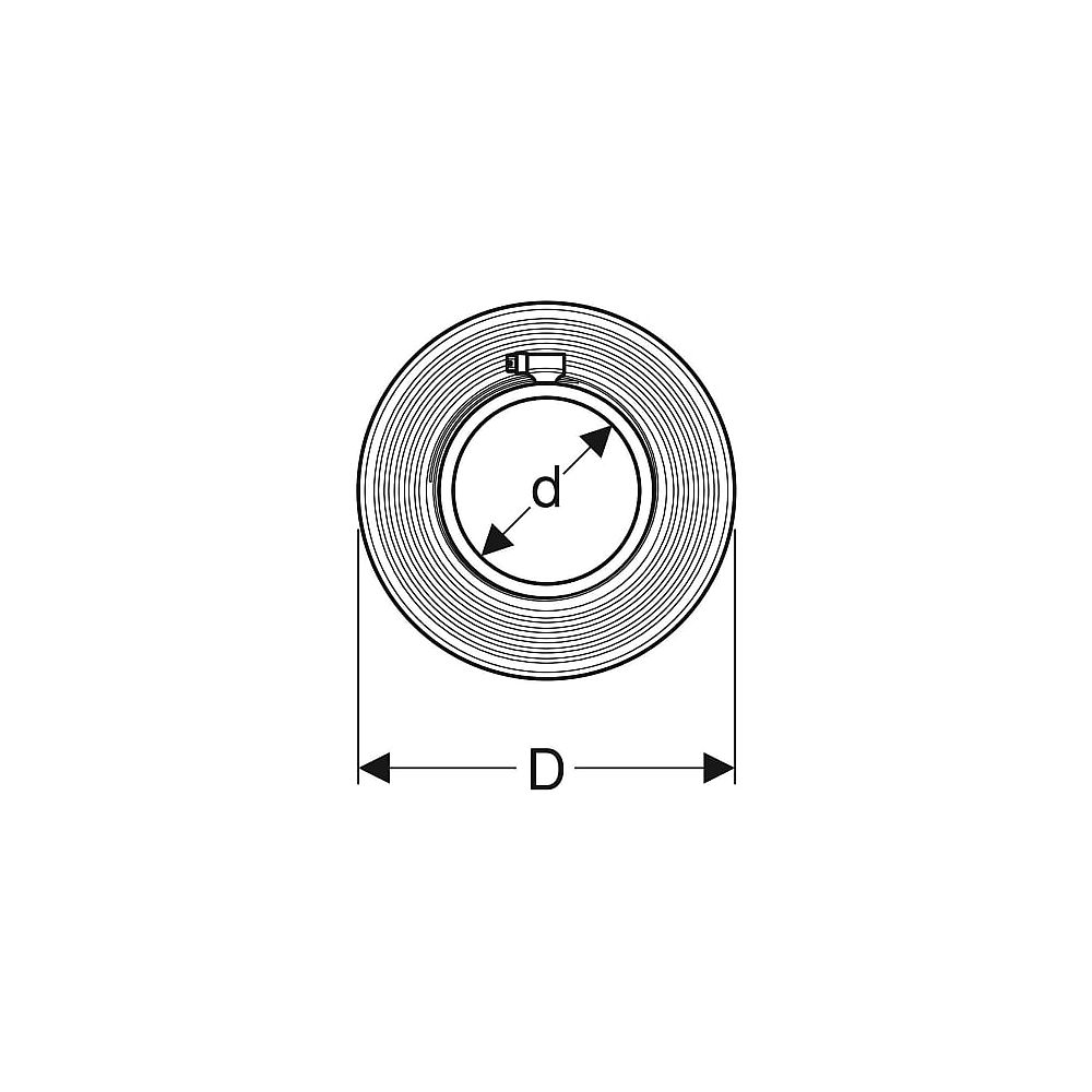 Geberit Abdichtungsmanschette Nr. 348.227.00.1 110 mm