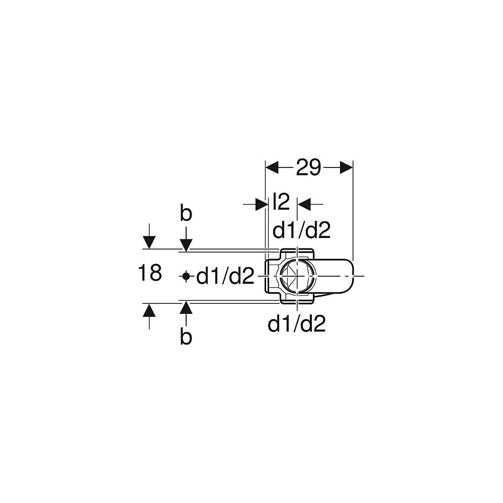 Geberit Sovent Formstück 110 mm